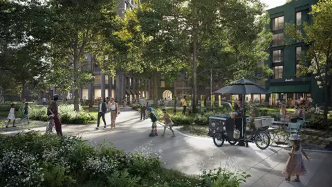 Hull City Council View of the urban park