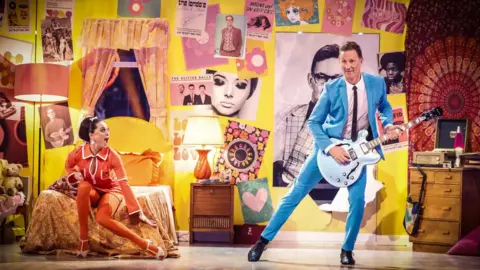 BBC Tony Adams and Katya Jones performing on Saturday night