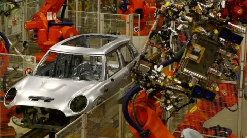 Getty Images BMW Mini car production plant in Oxford