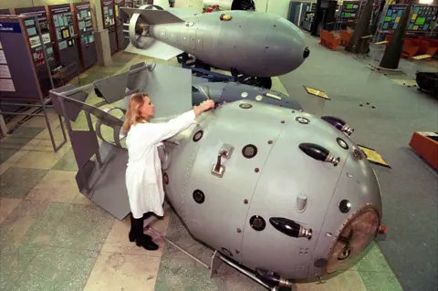 AFP Sarov nuclear museum, 1997 archive pic