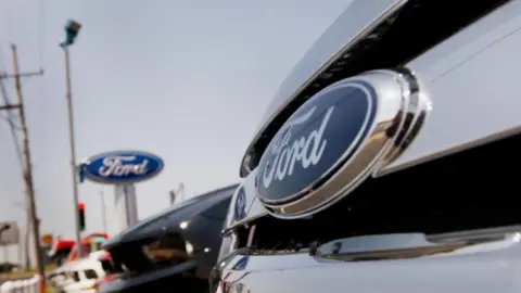 Getty Images Ford car badge