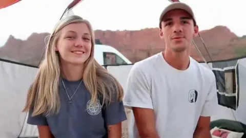 Gabby Petito (left) was found dead in Wyoming