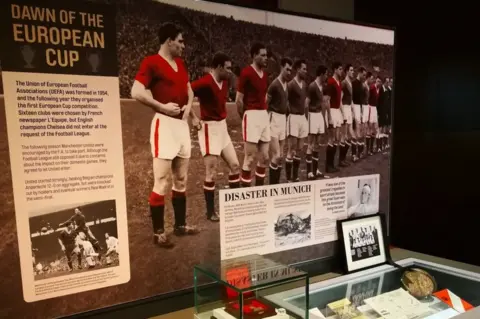 National Football Museum European Cup exhibit