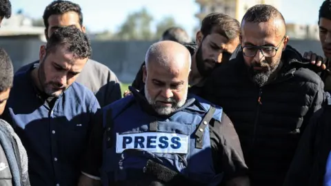 Getty Images Al Jazeera Gaza bureau chief Wael Al-Dahdouh