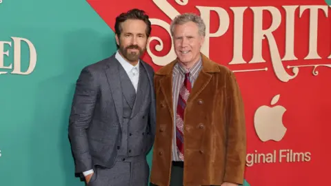 Getty Images Ryan Reynolds and Will Ferrell