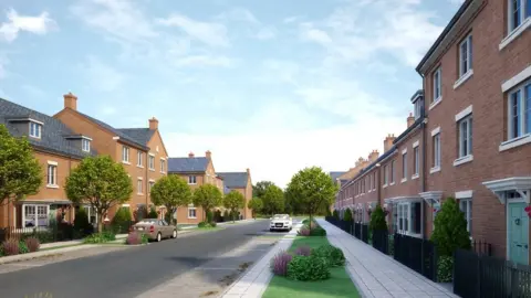 Tirion Homes Lovell artist impression
