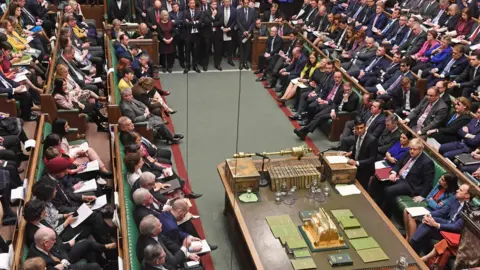 AFP/Getty Images MPs in the Commons