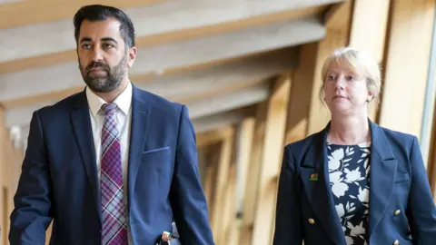 PA Media humza and shona