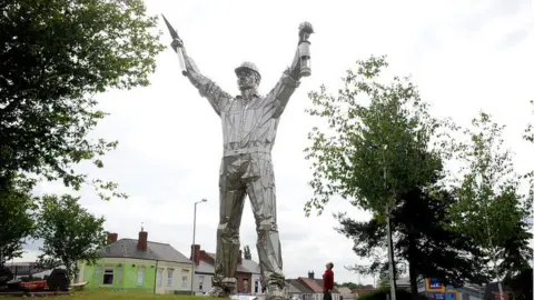 Phil Riley The Miner, Brownhills, Walsall