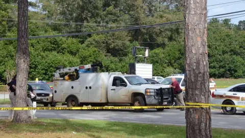 GBI Sergeant Mickey White pictured after the shooting