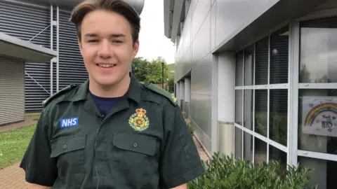 West Midlands Ambulance Service Ollie Farquharson