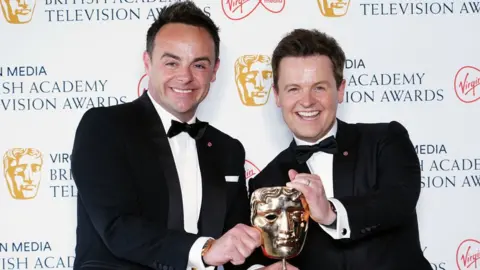 PA Media Ant and Dec at the Baftas