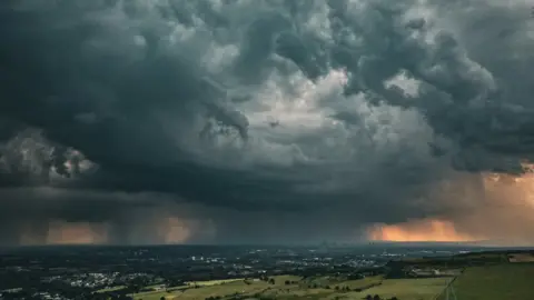 PAul McCarthy Thunder cloud over Manchester