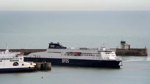 PA Media Ferries at Dover