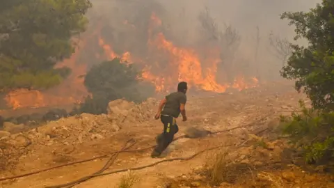 Getty Images Climate change fire