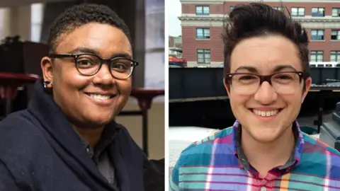 Facebook Photos of the two victims