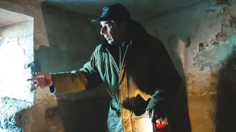 RADCHENKO EVGENY Vasily Kovalyov in former Kolyma punishment cell