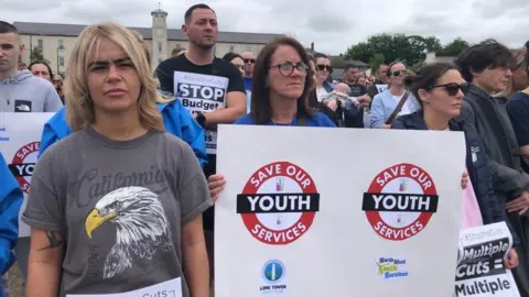 BBC Protestors in Derry