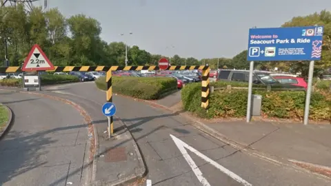 Google Seacourt Park and Ride