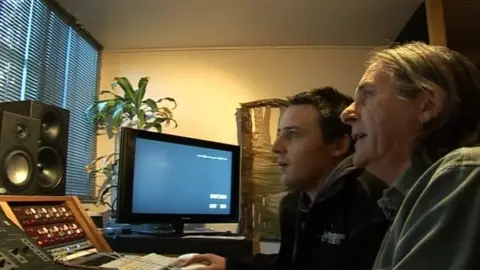 dougie in his studio