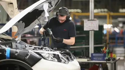 Getty Images UK car production