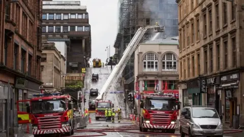 EPA Fire crews at the scene