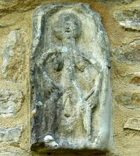 Brian Robert Marshall Sheela-na-gig at Oaksey in Wiltshire