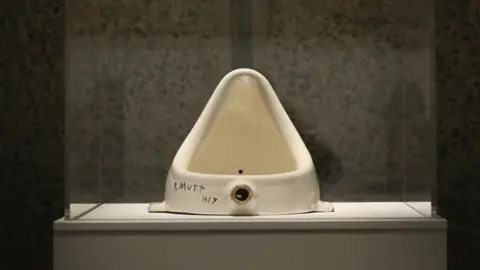 Getty Images Marcel Duchamp's influential work, Fountain