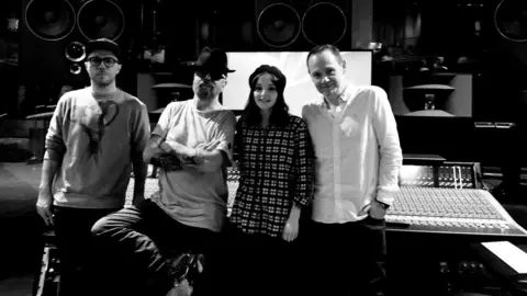 Dave Stewart / Facebook Dave Stewart and Chvrches