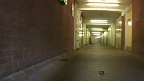 BBC Prison corridor