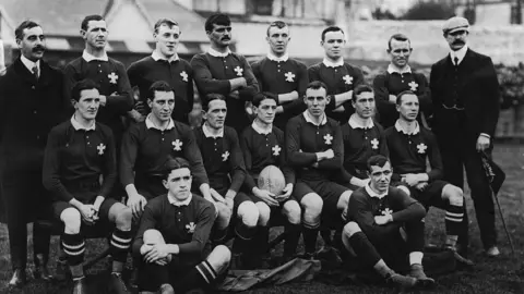 Getty Images Wales team 1907