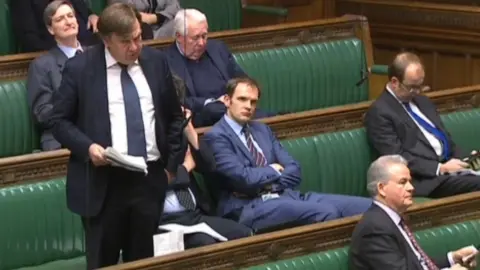 BBC Dan Poulter MP in the House of Commons