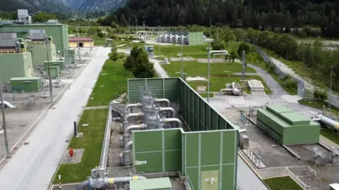 Russia's gas supply to Europe through Tarvisio