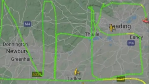 Michael Greenwood Flight path