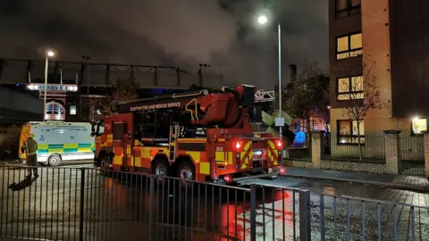 Mathew Rooney Photography emergency vehicles near Ibrox