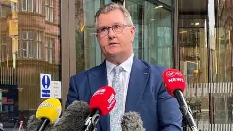 PA Media DUP leader Sir Jeffrey Donaldson