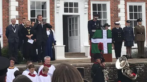 BBC Devon new King proclamation in Exeter