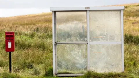 Getty Images A rural remote bus stop