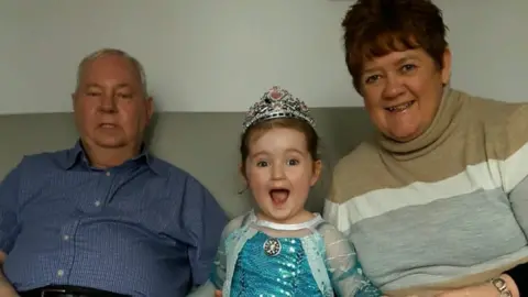 Donna Duffy Archive photo of John Duffy with his family