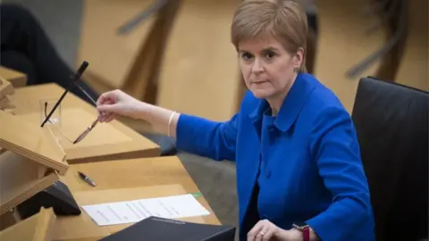 PA Media nicola sturgeon