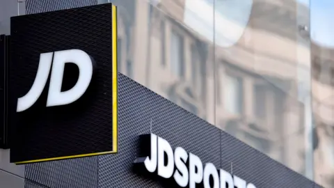 PA Media JD Sports sign