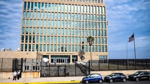 Getty Images United States Embassy in Havana, May 2021