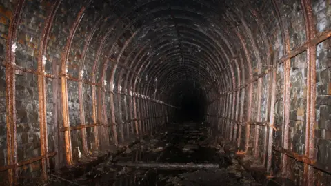 Rhondda Tunnel Society Inside the tunnel