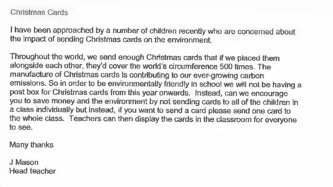 Belton Lane Primary A copy of the letter