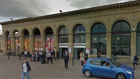 Google Cambridge rail station