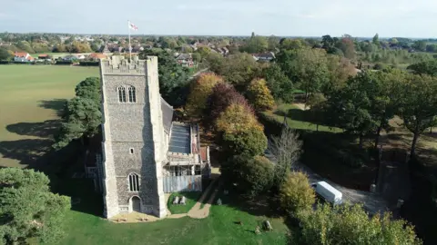 Lapwing Drone Photography St John's, Elmswell, Suffolk