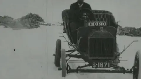 Motoring Over Ben Nevis (1911), BFI National Archi Ford Model T on Ben Nevis