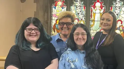 St Petrock's Abi, Anna and staff from HATA