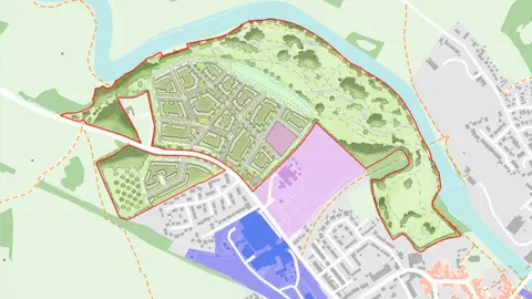 Eleven Arches/Gladman Developments Lt5d Eleven Arches site at Tadcaster