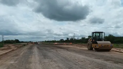 Bob Howard View of construction on the Bioceanic Highway